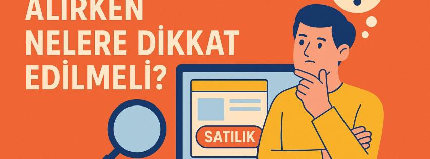 Satılık Web Sitesi Alırken Nelere Dikkat Edilmelidir?